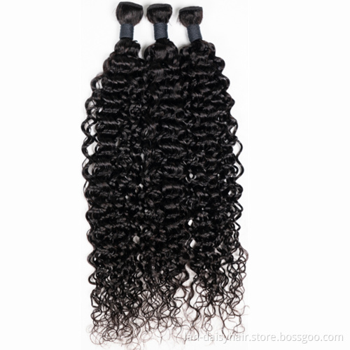 Mongolian Jerry Curl Bundles Curly Hair Bundles Human Hair Extensions Bundles Hair  All Length  In Wholesale